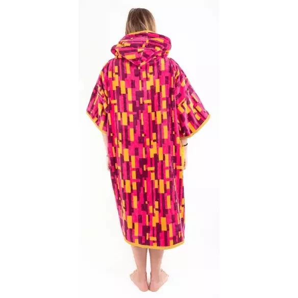 Poncho All In V Bumpy Women Jacquard