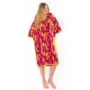 Poncho All In V Bumpy Women Jacquard