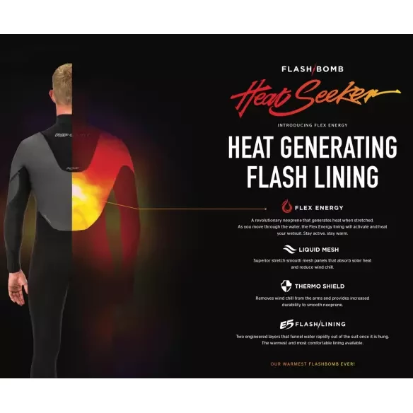 Muta surf Rip Curl Flash-Bomb Heatseeker 3/2mm