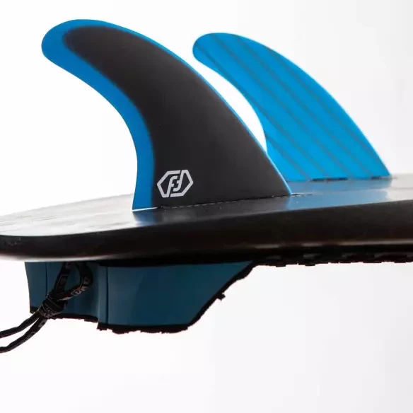Finnen Feather Fins Fiberglass Blue & Black Click Tab