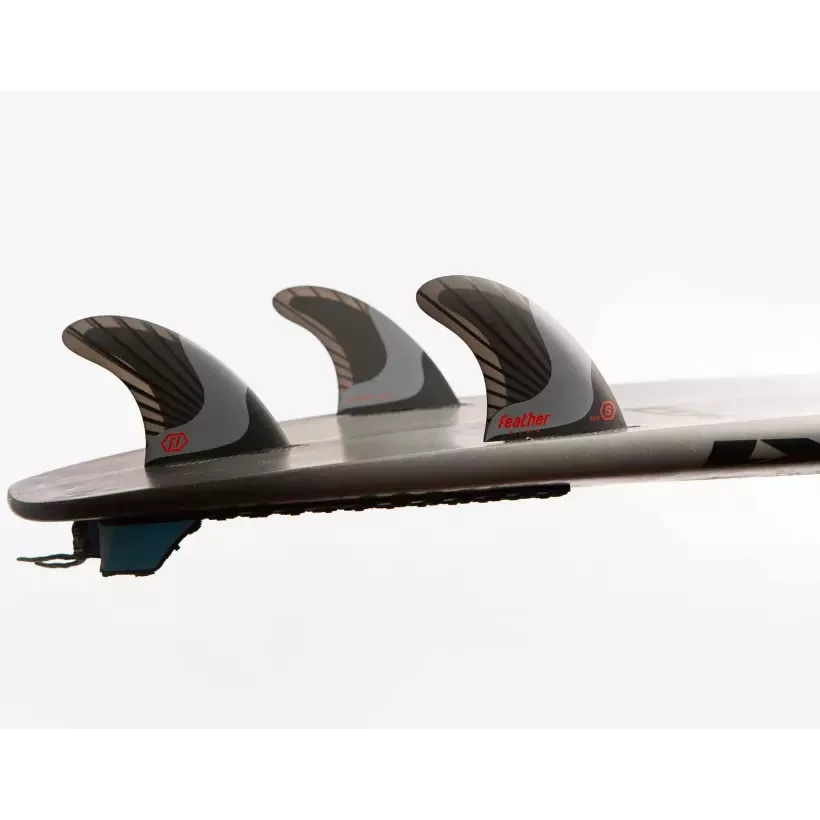 Dérive surf Feather Fins Superlight Black