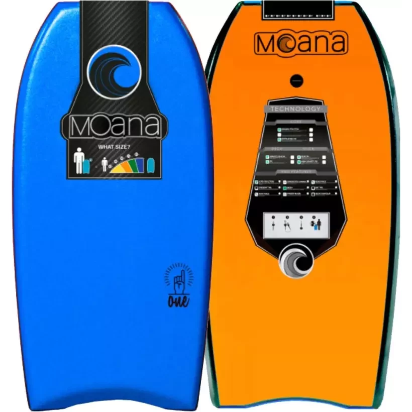 Bodyboard Moana One Blue/Orange