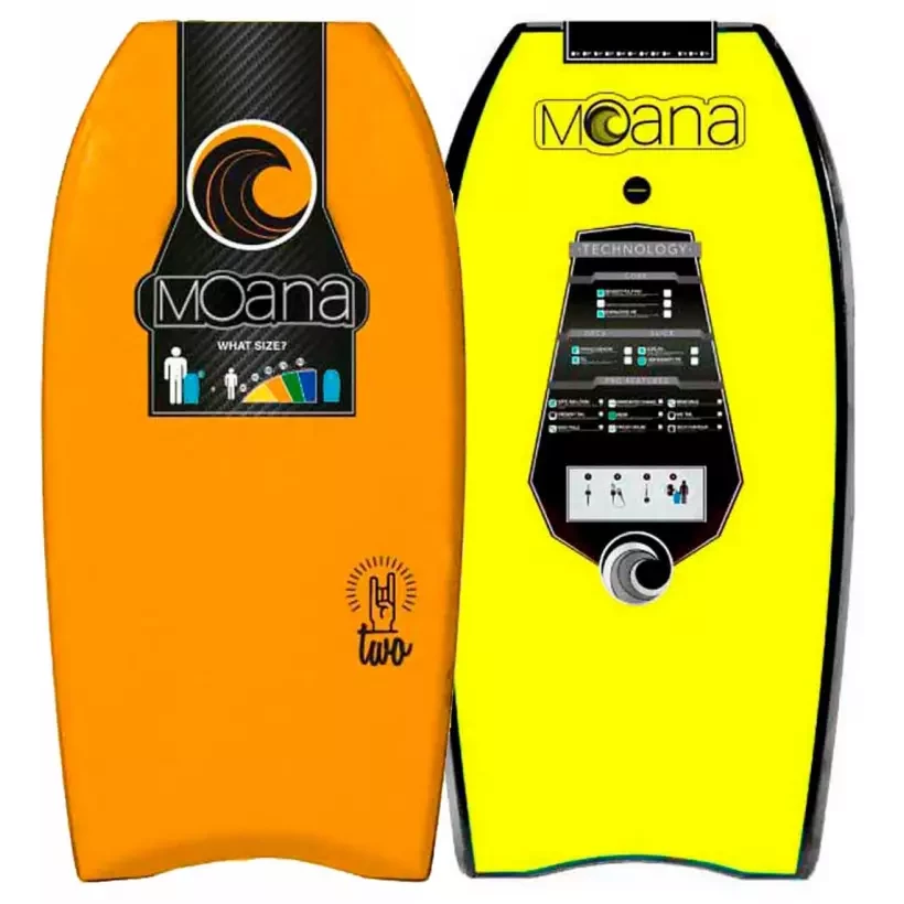 bodyboard Moana Two Orange/Yellow