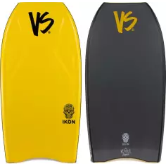 Planche de bodyboard VS Ikon NRG+ Contour Quad Concave Tangerine/Metalic Dark Grey