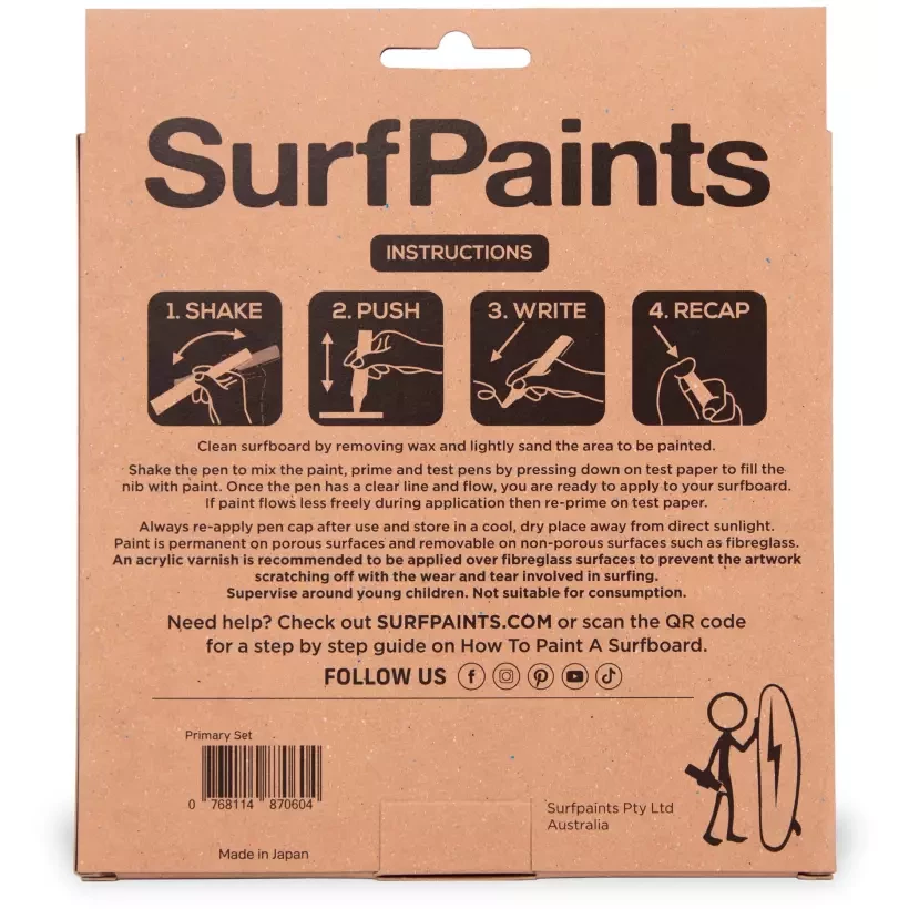 Surfboard paints SURFPAINTS Primary