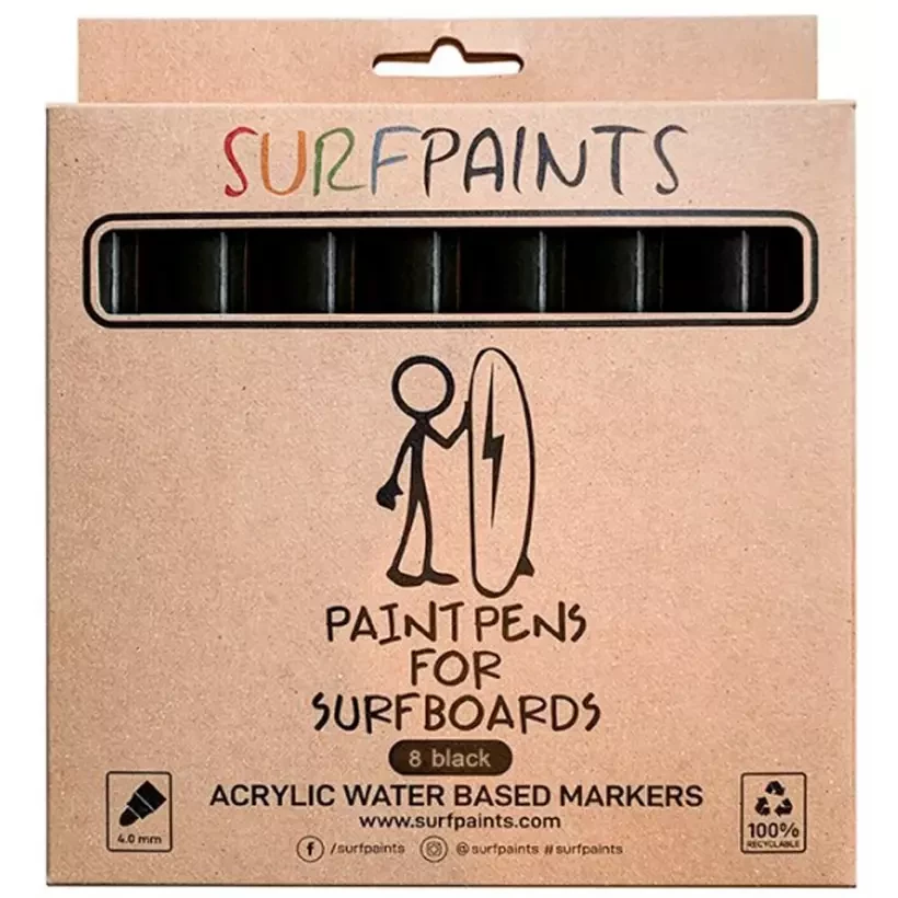 Surfbrettfarben SURFPAINTS Black