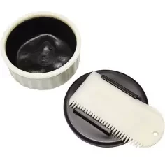 Custodia per paraffina Sex Wax Container+comb White/White 2