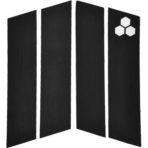 Pad de surf Channel Island Front Pad 4 pièces Black