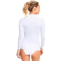 Lycra Roxy Whole Hearted LS White 2