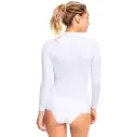 Lycra Roxy Whole Hearted LS White