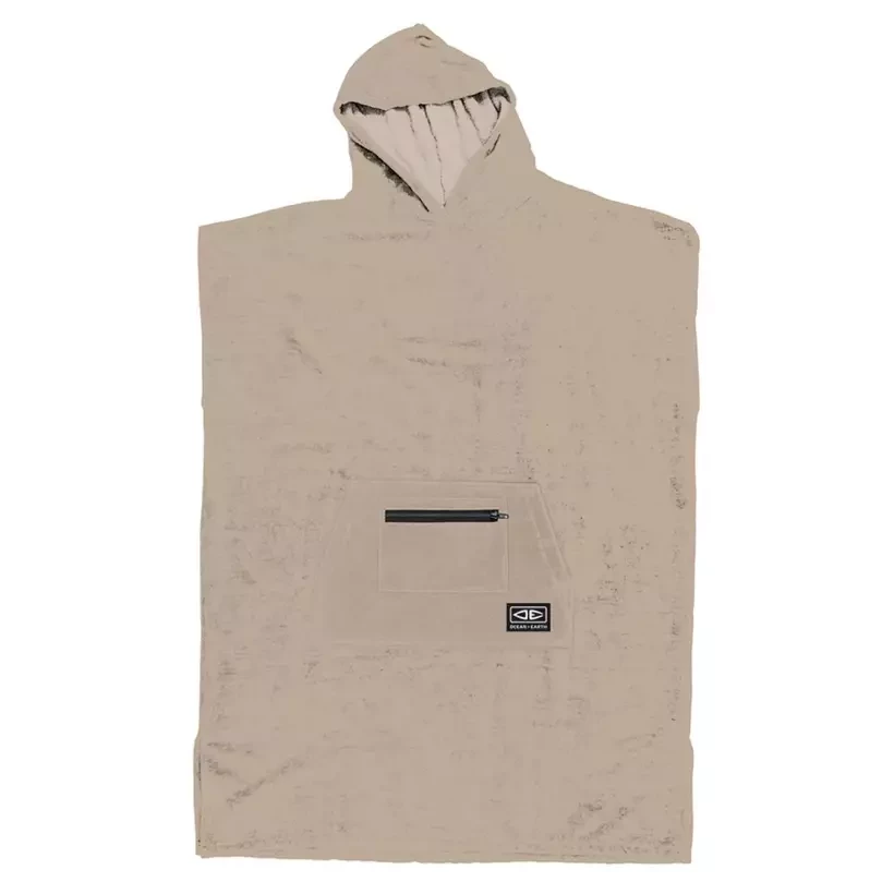 Poncho Ocean & Earth Lightweight Grey