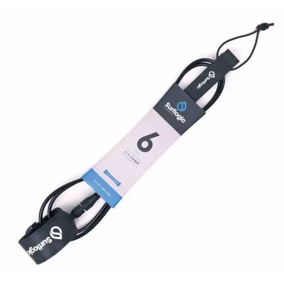 Leash de surf SurfLogic AirComp Black