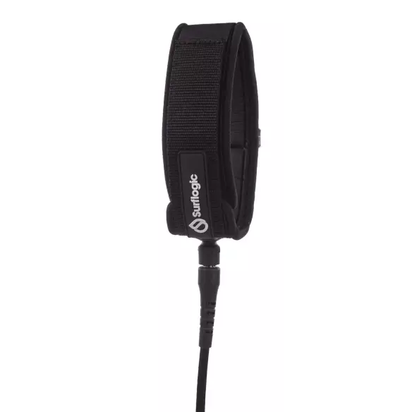 Leash surf SurfLogic Longboard Knee Black