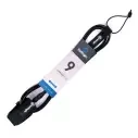 Leash da surf SurfLogic Longboard Ankle Black