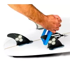 Scraper Tool SurfLogic Wax Fin Tool Black 2