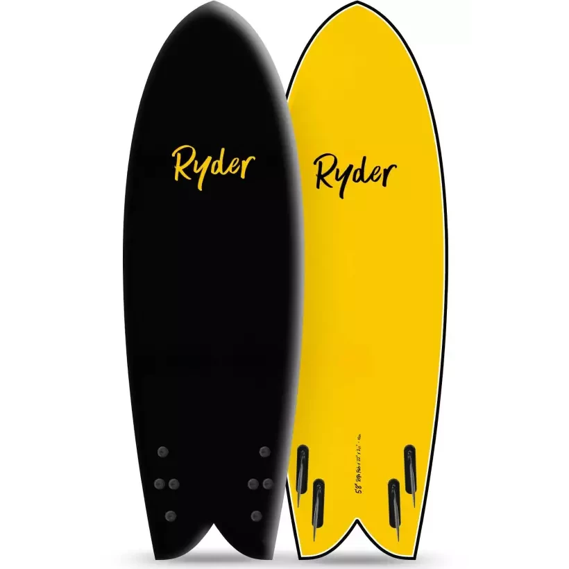 Softboard Ryder Retro Fish Black