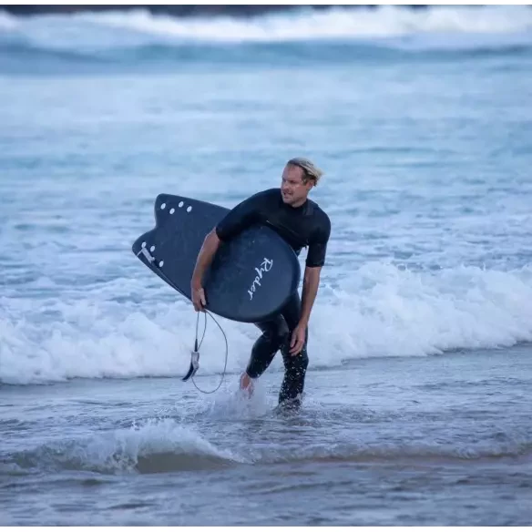 Tabla de surf softboard Ryder Retro Fish Black