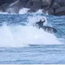 Tabla de surf softboard Ryder Retro Fish Black