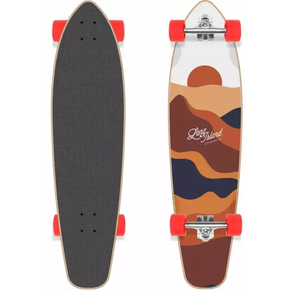Skate Longoard Long Island Landscape 35'' Kicktail