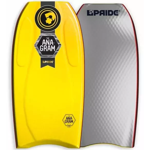 Bodyboard Pride Anagram contoured Yellow/Grey