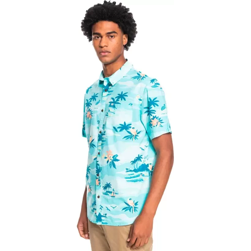 Camicia Quiksilver Birdwatcher blue