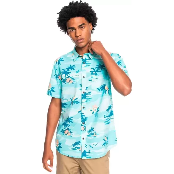 Quiksilver Birdwatcher Hemd blue