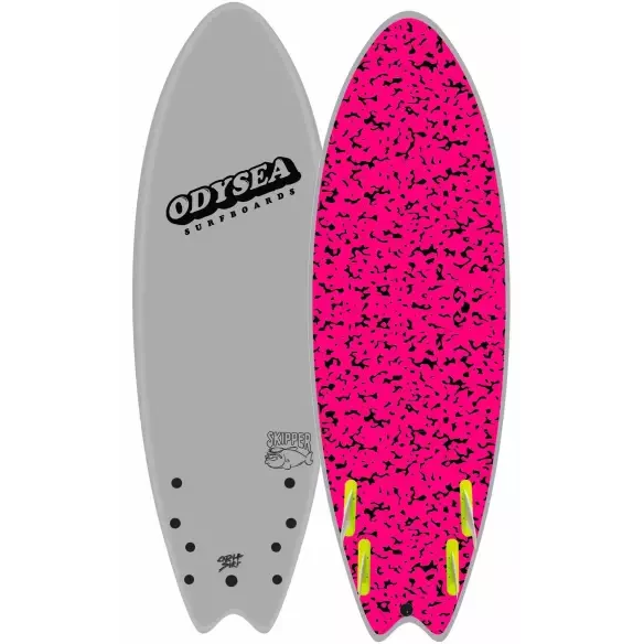 Tabla softboard Catch Surf Skipper Quad Cool Grey