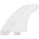 FCSII Mick Fanning Twin+Stabilizer White