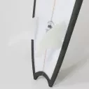 FCSII Mick Fanning Twin+Stabilizer White