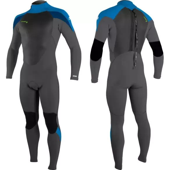 Wetsuit O´Neill Epic Youth 4/3mm BZ Black/Graph/Baliblue/Deepsea
