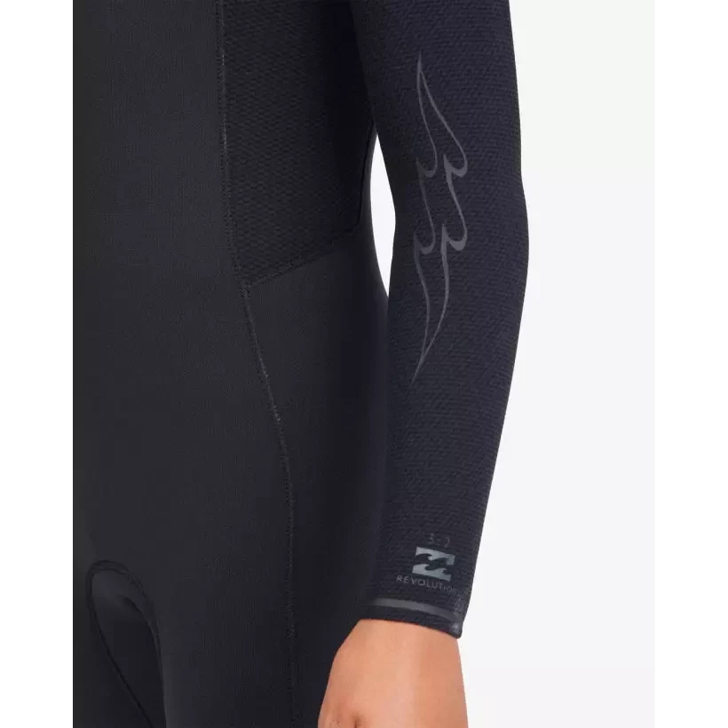 Junior Wetsuit Billabong 4/3mm revolution flatlock