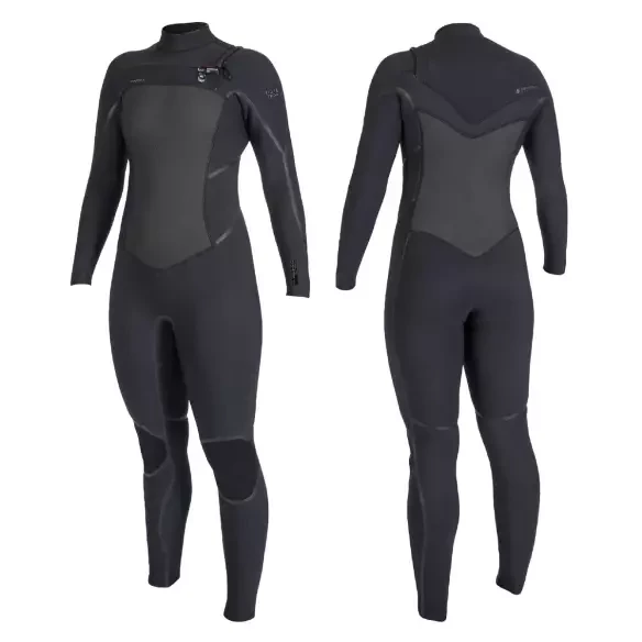 Muta ONeill Psycho Tech Womens 4/3mm+ Black/Black