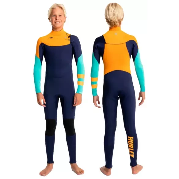 Neopren  Hurley Advantage youth 3/2mm Flag Blue