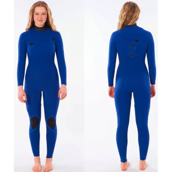 Combinaison Rip Curl E-Bomb Womens 3/2mm Zip Free Black
