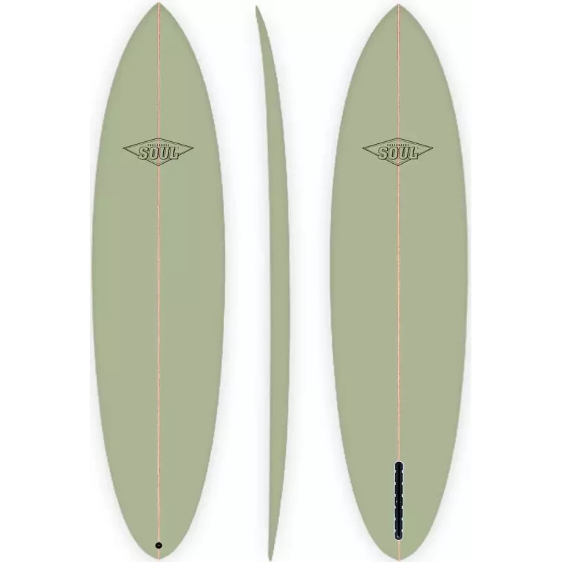 SOUL Middle Single Surfboard