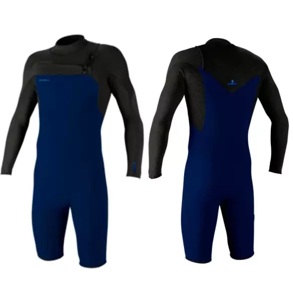 Muta corta ONeill Hyperfreak 2mm LS Spring Navy/Raven