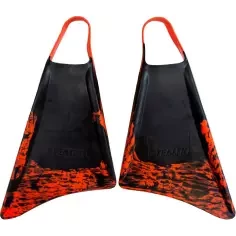Palmes de bodyboard Stealth S1 Supreme Black/Fluro Red