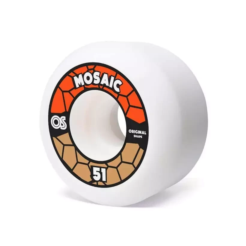 Ruedas de skateboard Mosaic Os Plaza 51mm