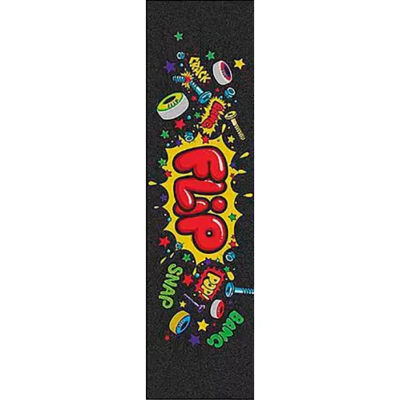 Skateboard Flip All over Bang griptape