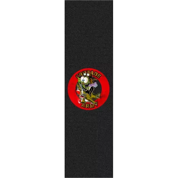 Skateboard Cruzade logo Army griptape