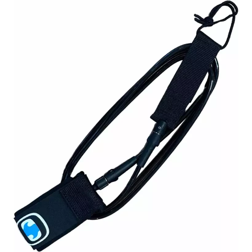 Leash de surf Mundo-Surf Basic Black