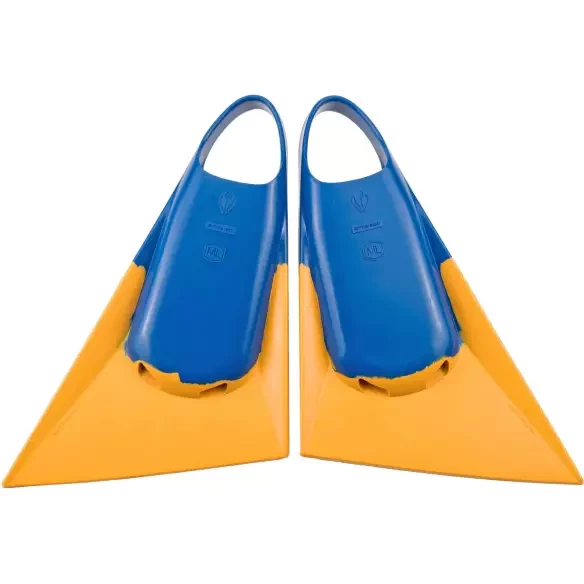 Aletas de bodyboard NMD Alpha Azul/Amarillo