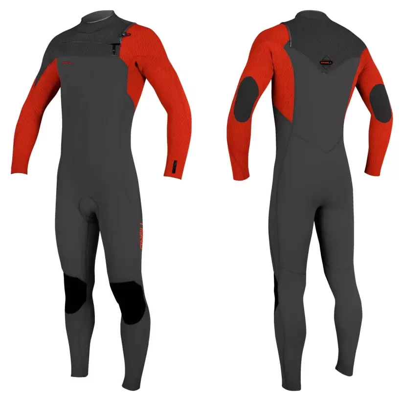 Neopreno O´Neill Hyperfreak Youth 5/4mm+ Raven/Raven/Firered