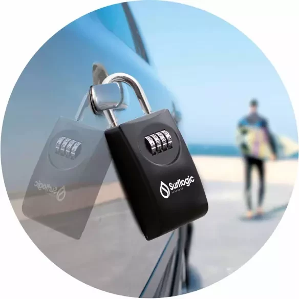 Surf Logic Key car Lock Maxi Key Lock Black