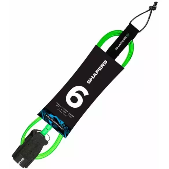Leash da surf Shapers Air Lite Green