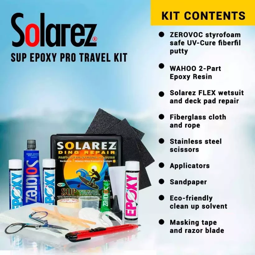 Kit de réparation Solarez SUP travel Epoxy
