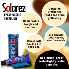 Reparatie Kit Solarez weenie travel kit Epoxy 2