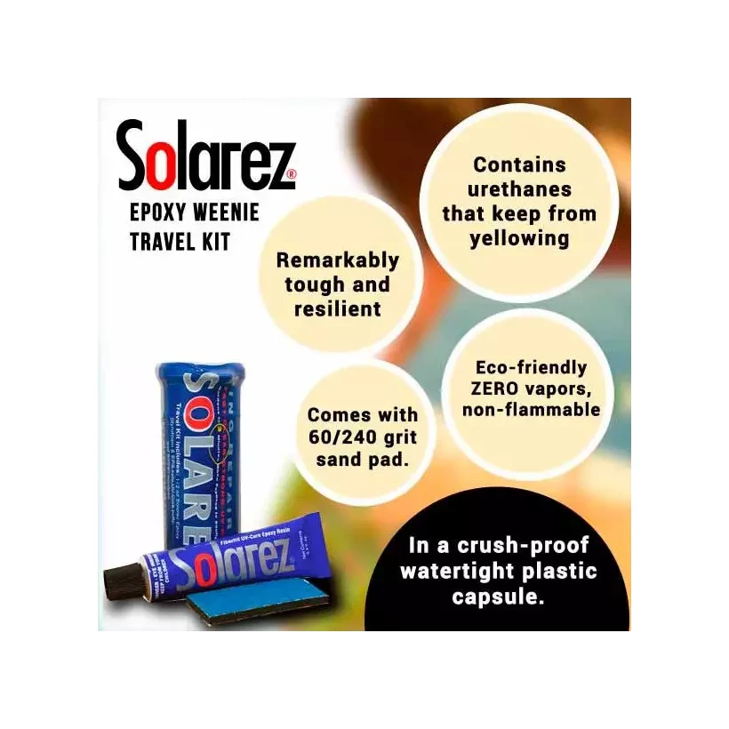 Kit de réparation Solarez weenie travel kit Epoxy
