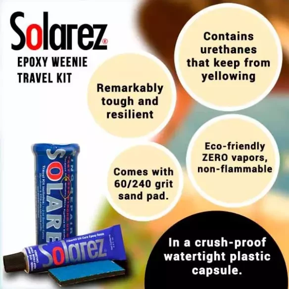 Solarez weenie travel kit Epoxy