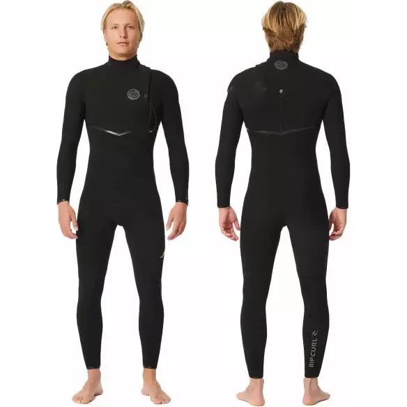 3/2mm Rip Curl E-Bomb Wetsuit Zip Free Black